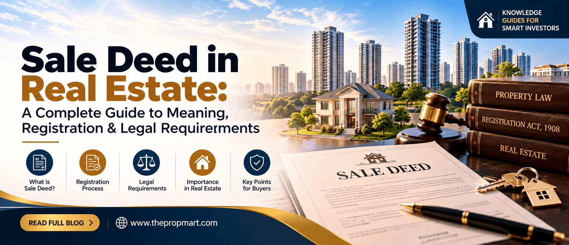 Sale Deed in Real Estate: A Complete Guide to Meaning, Registration & Legal Requirements