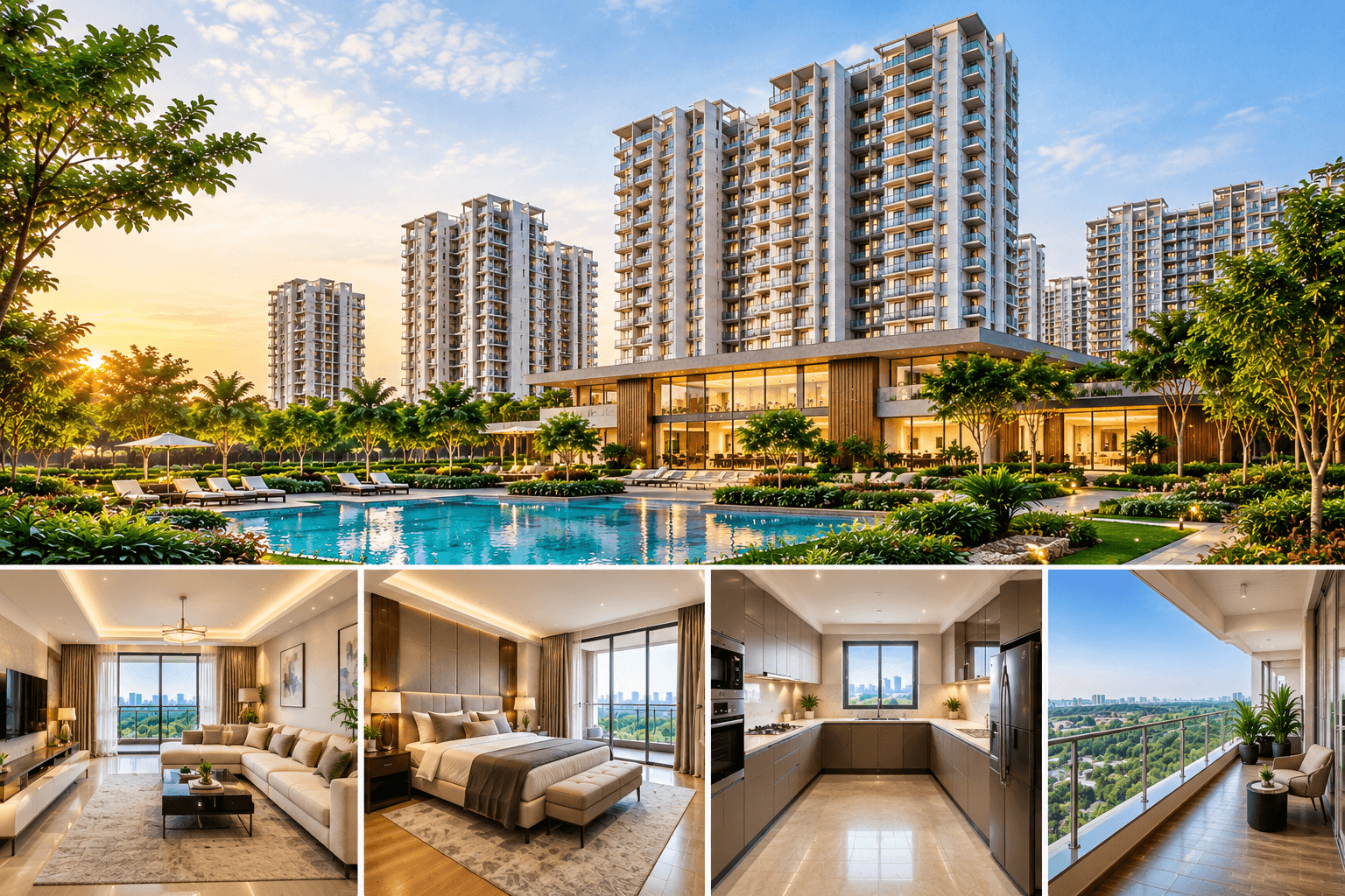 Luxury 4 BHK Apartment for Urgent Sale in Godrej Nurture, Sector 150, Noida - Premium Property in Godrej Nurture, Sector 150